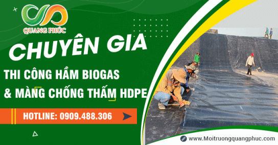 Báo giá màng chống thấm HDPE và thi công hầm biogas Bình Phước, Kontum - 2